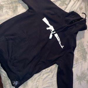HastaMuerte Big AK Hoodie. Size medium